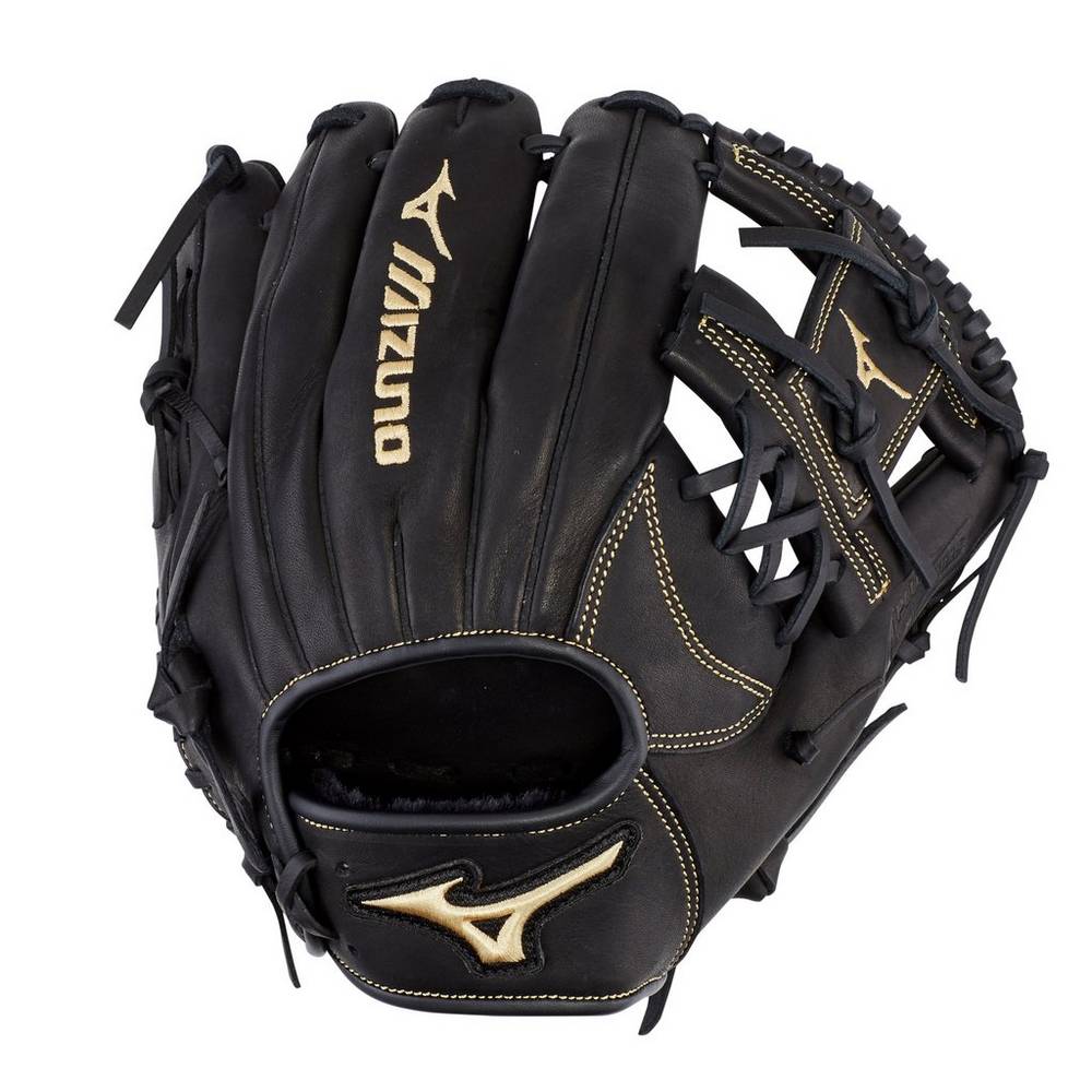 Guantes Mizuno Beisbol MVP Prime Infield 11.25" Para Hombre Negros 0632795-LW